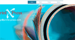 Desktop Screenshot of printx-press.com